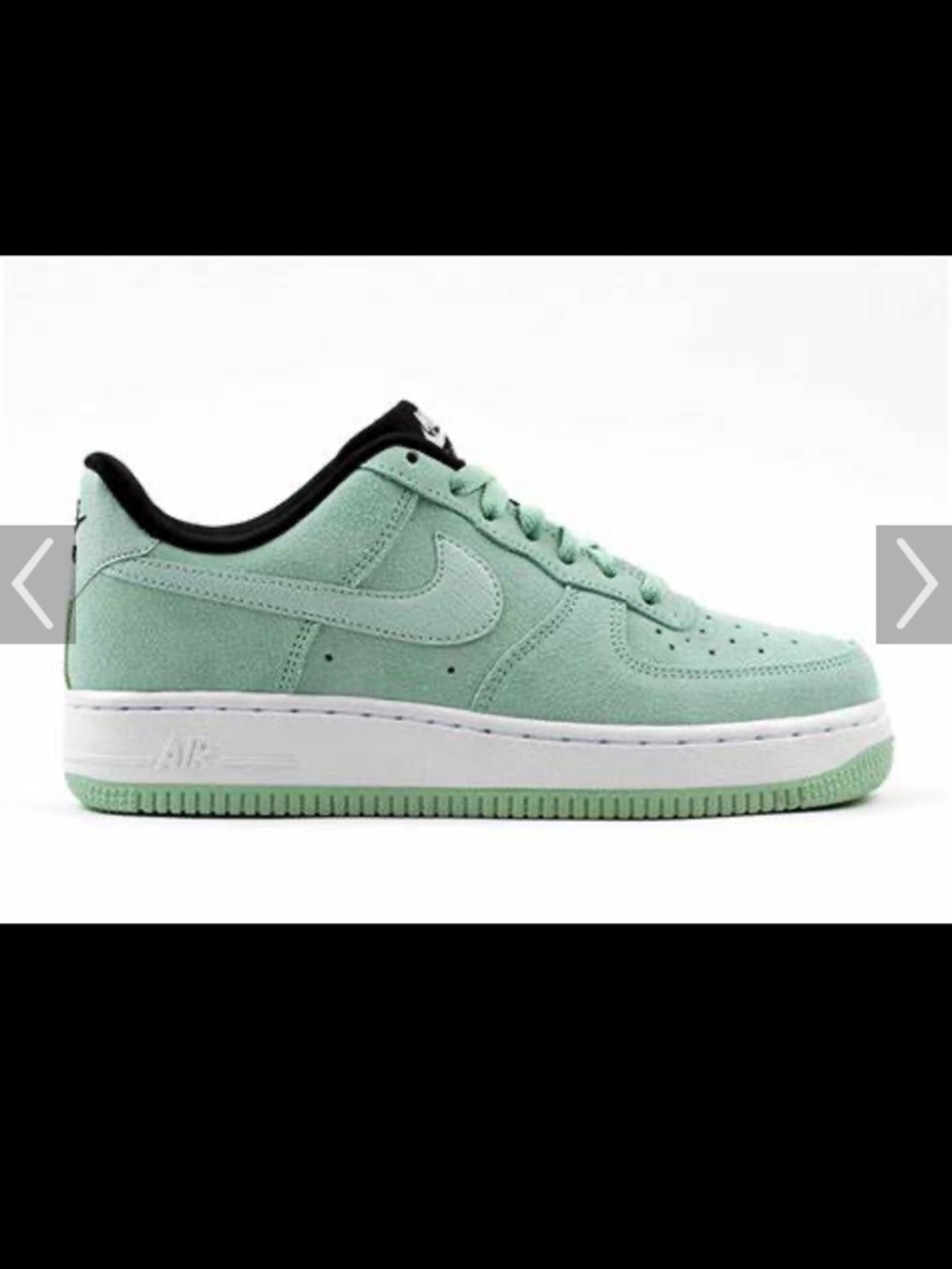 Rare Nike Women’s Low-Top Sneaker in Teal with Croc embossed elements